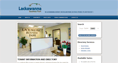 Desktop Screenshot of lackawannabusinesspark.com